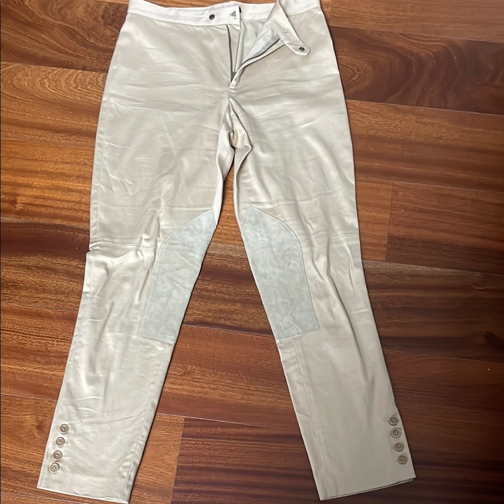 Cream Equestrian Riding Pants